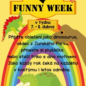 FUNNY WEEK a SOUTĚŽ o nejlepší kostým!
